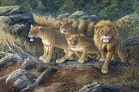 Moment Of Fear Fine Art Print