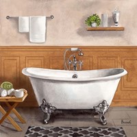 Serene Bath I Fine Art Print