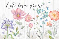 Farmhouse Botanical Garden Sentiment Fine Art Print