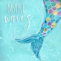 Make Waves I Framed Print