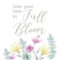Full Bloom I Fine Art Print
