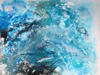 Galaxy abstract Fine Art Print