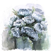 Potted Chrysanthemums Fine Art Print