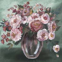 Romantic Moody Florals Fine Art Print