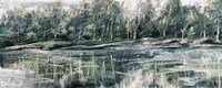 Pastel Landscape Study Fine Art Print