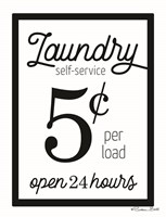 Laundry 5 Cents Fine Art Print