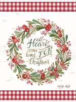 All Hearts Come Home For Christmas Fine Art Print