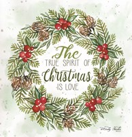 True Spirit Wreath Fine Art Print