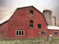 Hay Filled Barn Fine Art Print