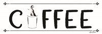 Coffee Banner Fine Art Print