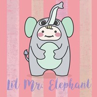 Li'l Elephant Fine Art Print