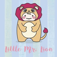 Li'll Lion Fine Art Print