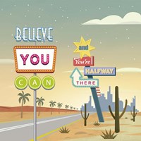 Believe You Can... (detail II) Fine Art Print