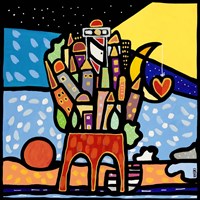 Sostenere la Vita Fine Art Print