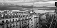 Morning in Paris (BW) Fine Art Print
