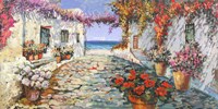 Piazzetta Mediterranea Fine Art Print