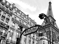 Metropolitain, Paris Fine Art Print