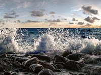 Waves Crashing, Point Reyes, California Fine Art Print