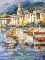 Colori di Portofino Fine Art Print