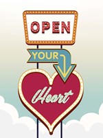 Open Your Heart Fine Art Print