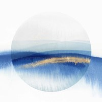 Indigo Eclipse II Fine Art Print