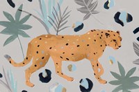 Walking Cheetah I Fine Art Print