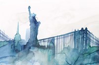 Ocean Blue New York Fine Art Print