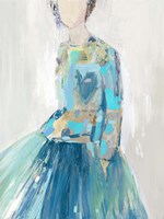 Blue Muse Fine Art Print