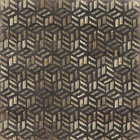 Golden Art Deco III Framed Print