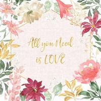 All You Need is Love III Fine Art Print