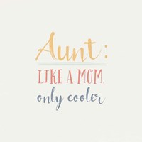 Aunt Inspiration I Color Fine Art Print