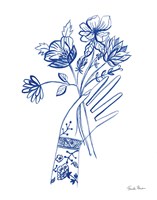Floral Hand III Fine Art Print