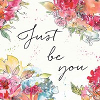 Floral Figures IX Fine Art Print