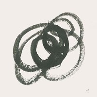 Scribbly Black IV Fine Art Print