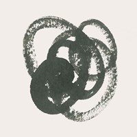 Scribbly Black II Fine Art Print