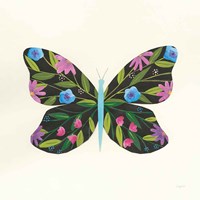 Butterfly Garden III Framed Print