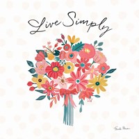 Bright Petals III Fine Art Print