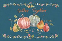 Time to Share II Blue Fine Art Print