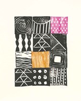 Block Print V Fine Art Print