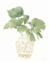 Palm Chinoiserie IV Sage Fine Art Print