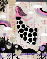 Lucy in the Sky Pink Purple Fine Art Print