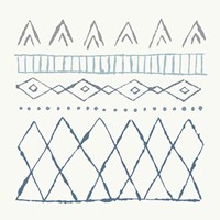 Nordic Vibes III Blue Fine Art Print