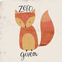 Zero Fox Fine Art Print