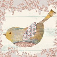Wooden Bird Fine Art Print