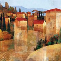 Tuscan Hillside Fine Art Print