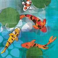 Lucky Koi II Fine Art Print