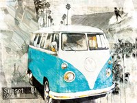 Hippie Van Fine Art Print