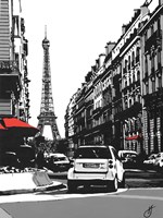 Paris II - Black Fine Art Print