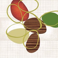 Pebbles & Loops II Fine Art Print