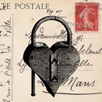 Key To My Heart II Fine Art Print